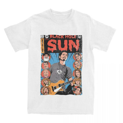 Soundgarden Black Hole Sun Comic T-Shirt