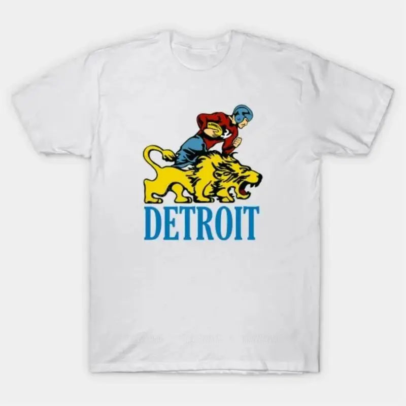 Detroit Lions 1934-1945 Retro Logo T-Shirt