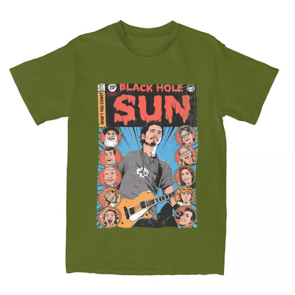 Soundgarden Black Hole Sun Comic T-Shirt