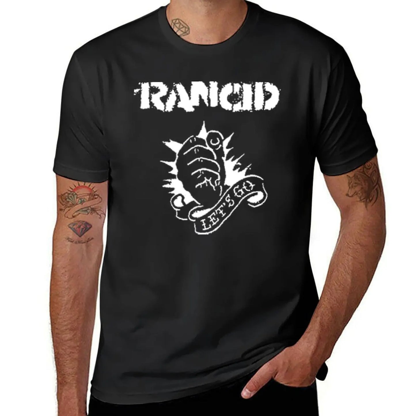 Rancid Let's Go Album Art T-Shirt