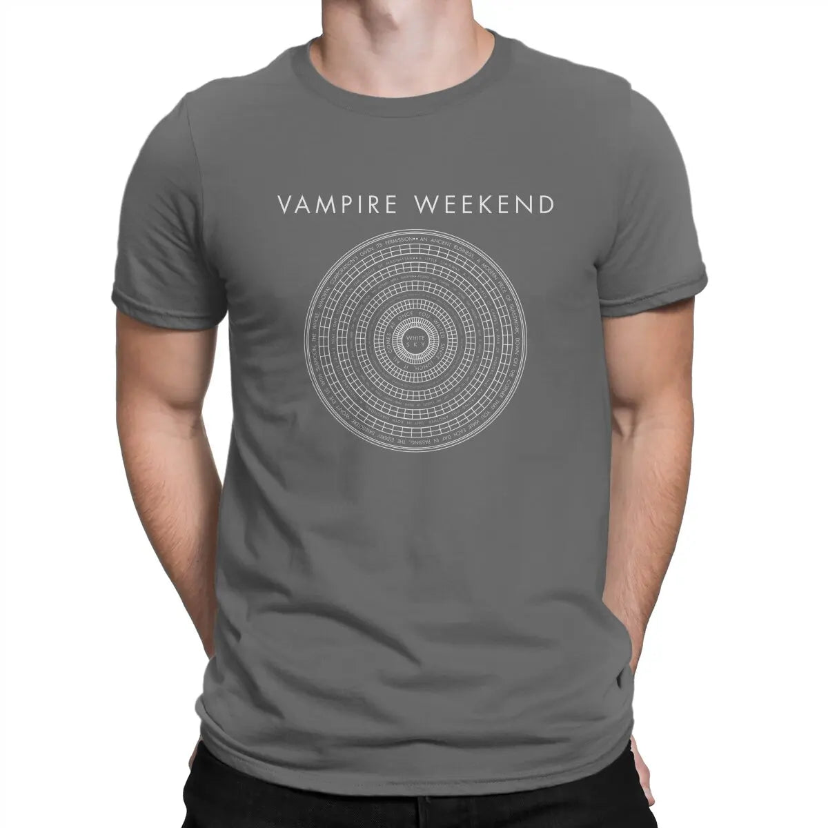 Vampire Weekend White Sky Single Art T-Shirt