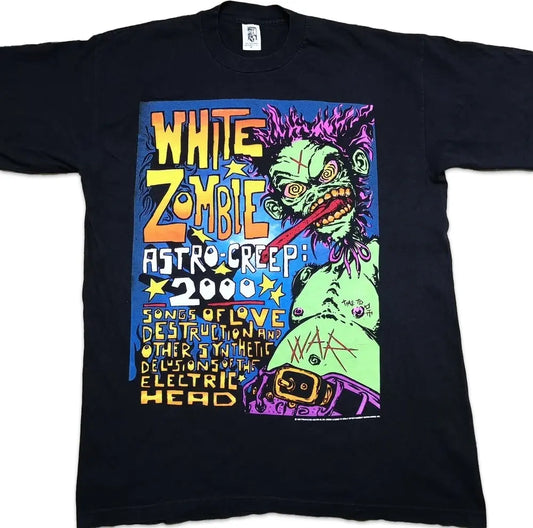 White Zombie Astro Creep 2000 Black T-Shirt