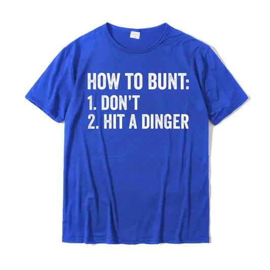 Baseball How to Bunt T-Shirt