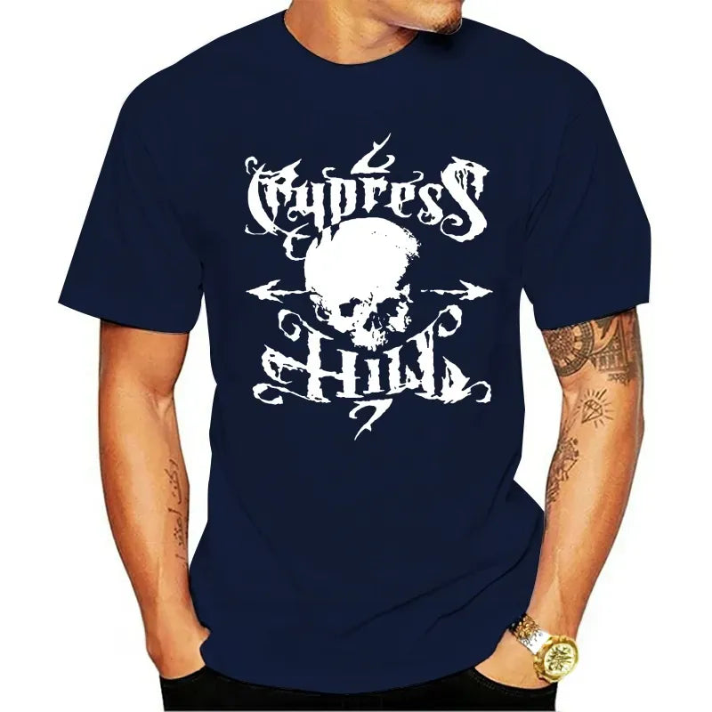 Cypress Hill Navy T-Shirt