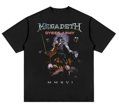 Megadeth Cyber Army 2016 T-Shirt