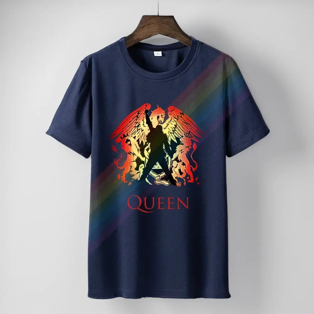 Queen Logo with Freddie T-Shirt