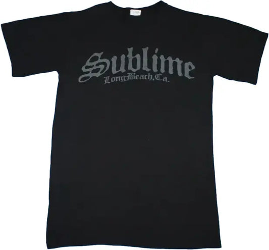 Sublime Long Beach Black T-Shirt