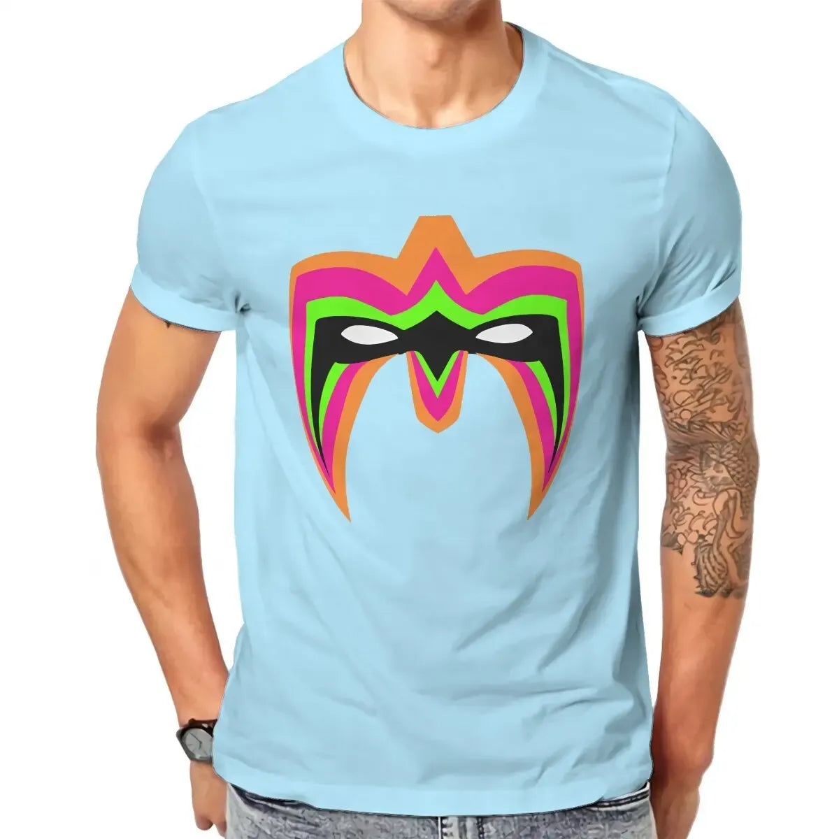 WWE The Ultimate Warrior Mask T-Shirt