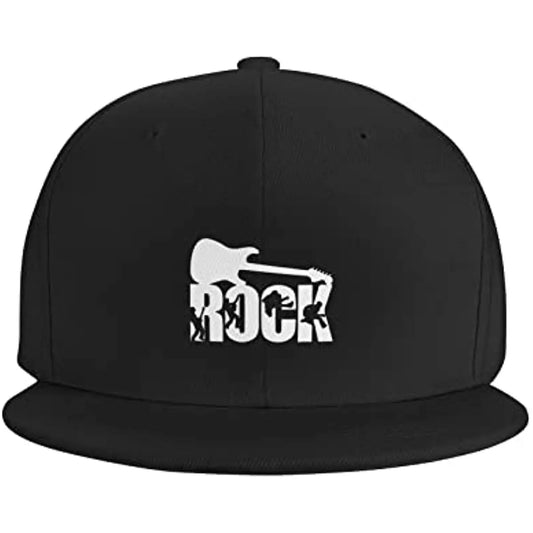 Rock Guitar Snapback Baseball Hat