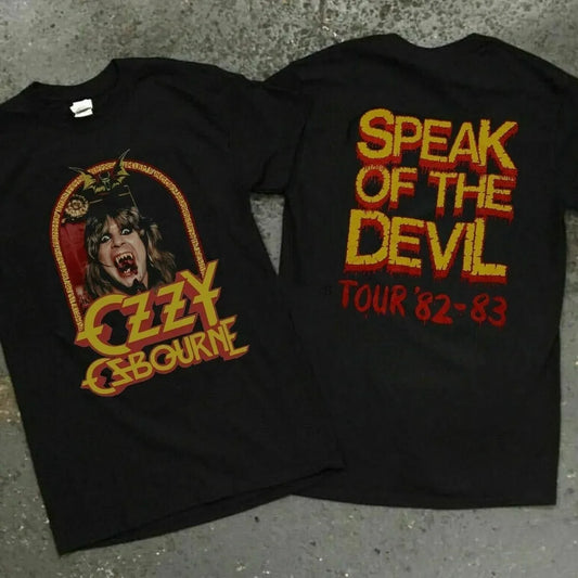 Ozzy Osbourne Speak of the Devil 1982 Tour T-Shirt